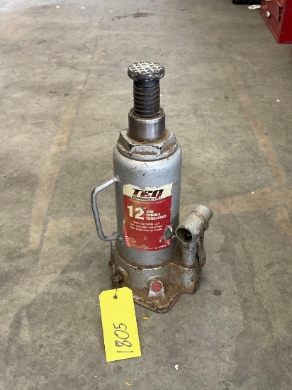 Teq Correct 12-Ton Hydraulic Bottle Jack