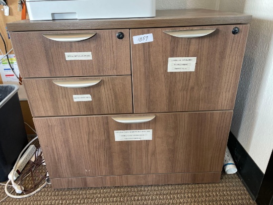 locking 5 drawer locking filing cabinet
