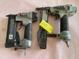 Porter Cable Finish Nailer & Hitachi Stapler, Pneumatic