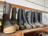(4) Pairs Of Rubber Boots