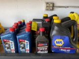 Assorted Motor Oil See Photo