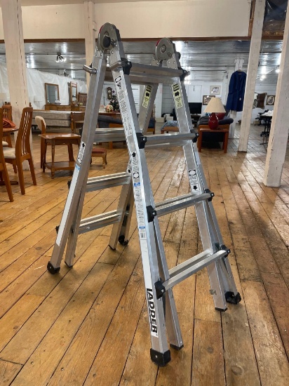 Vulcan adjustable 17' Multipurpose Ladder