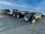 1989 Arnes 204-589-01 Tri-Axle 50 Ton Lowboy