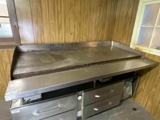 Low Profile Natural Gas Griddle