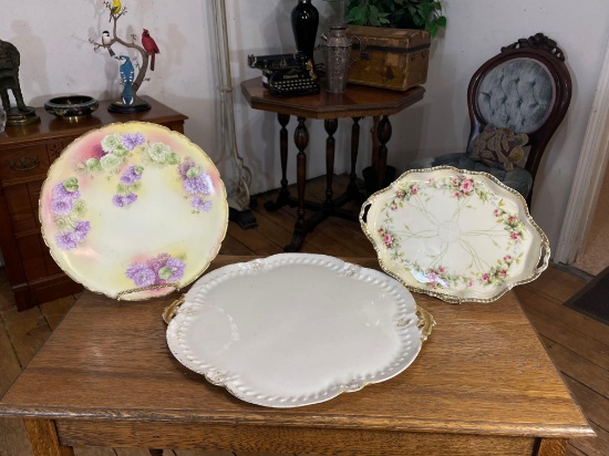(3) Assorted Porcelain Dishes