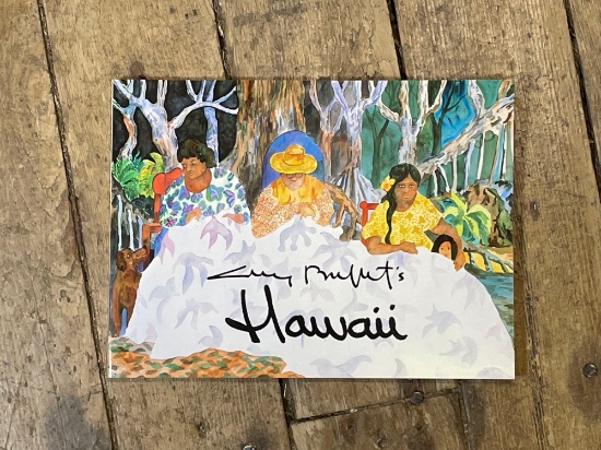 Guy Buffet "Hawaii" 24 Reproduced Watercolors For Framing, Book
