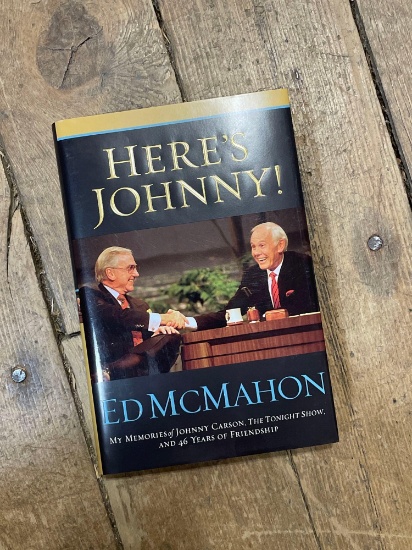 Ed McMahon "Here's Johnny" signed