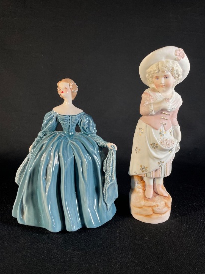 Vintage Adeline ceramic 9" figurine