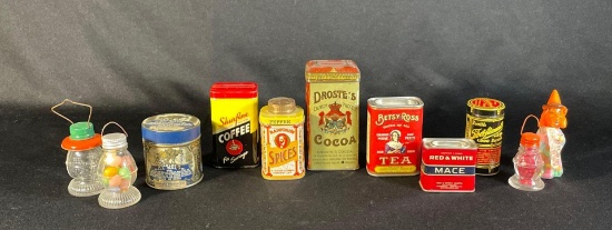 Assorted Vintage Tins (See Photos)