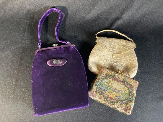 (3) Assorted Woman's hand bags -see photo's-