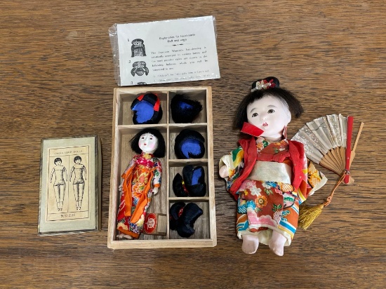 Hand Made Geisha Dolls