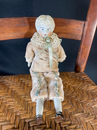 9" Antique Boy bisque doll