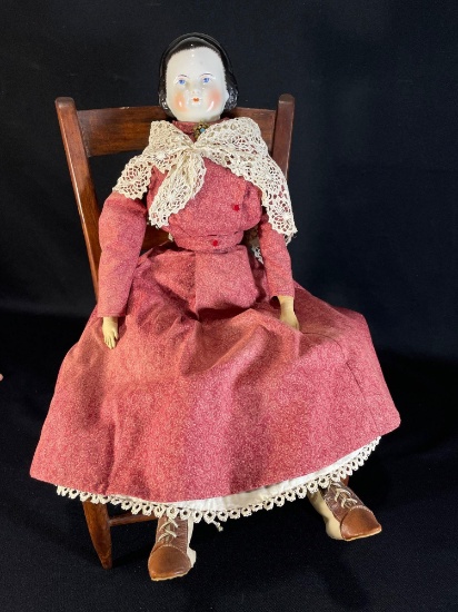 23" antique China doll