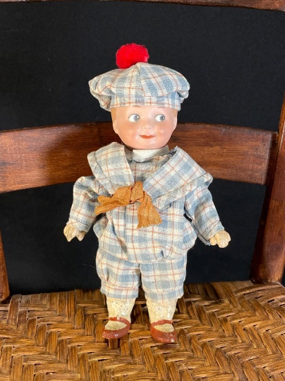 7" antique W. Germany bisque doll