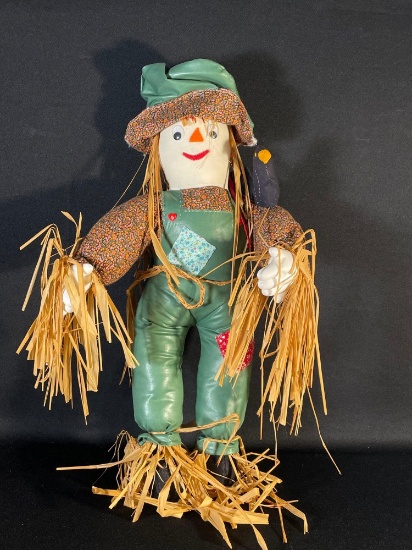 Kay Mckee's "Shy Violet" scarecrow doll w/ COA