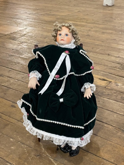 26" Cal Hasco "Dolly Hunt" 269/500 bisque doll