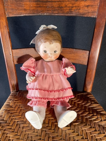 9-1/2" Rita Moore porcelain Dolly Dingle artist doll