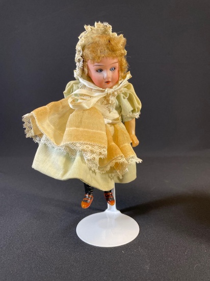 8" Antique bisque doll