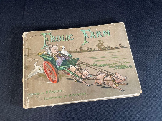 "Frolic Farm," Verses By B. Parker Pictures By N. Parker W & R Chambers Limited Publishers - 1st Ed