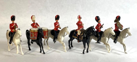 Britains "Cavalry Band," 6-Pc Lead Figurines