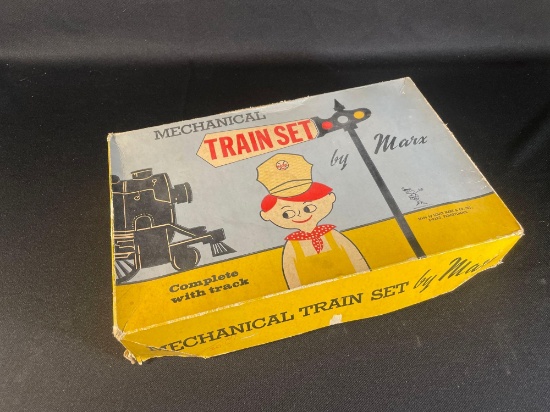 Marx mechanical train set w/ original box & instructions