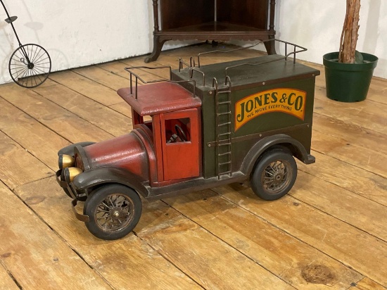 Jones & Co. wooden toy truck
