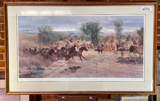 John Clymer (1907-1989) "Whisky Whiskey" Signed