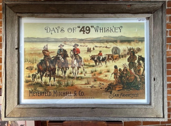 Unknown Artist (1949) "Days of 49 Whiskey"