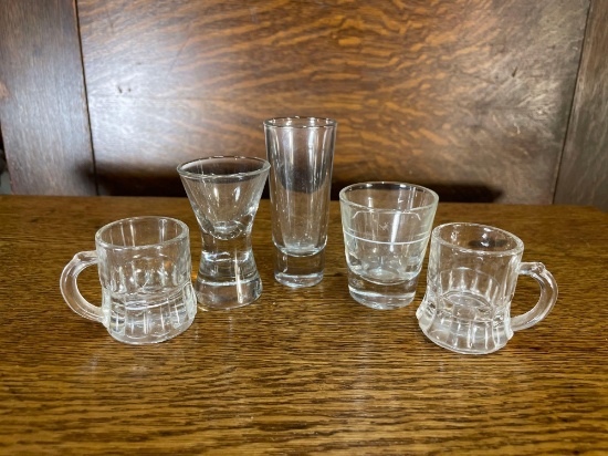 Glass shot glasses