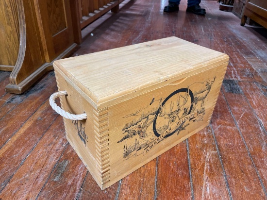 Modern wood box