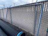(2)Cyclone Fence Panels 10'4