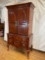 American Drew solid Mahogany 2 piece high-boy