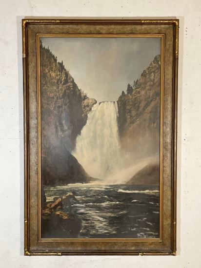 Asahel Curtis, "Lower Yellowstone Falls"