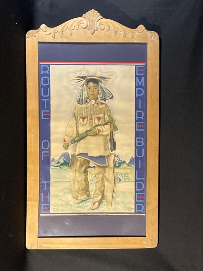 Winold Reiss, "First Stabber"- Blackfeet Indian Boy