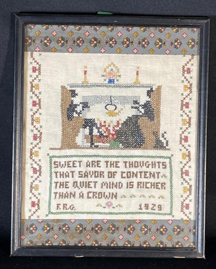 Vintage cross stitch