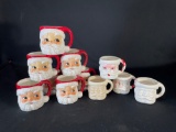 (11) Santa mugs
