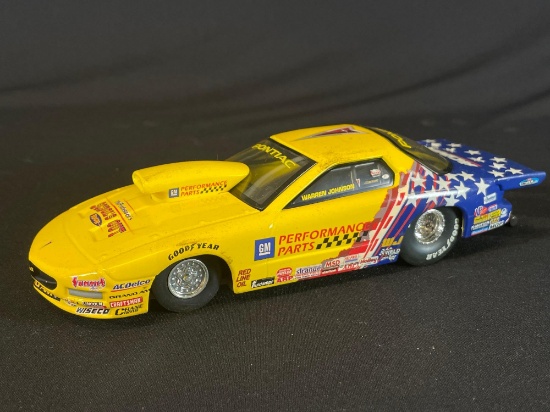 Warren Johnson Racing Champion's Die-cast dragster toy