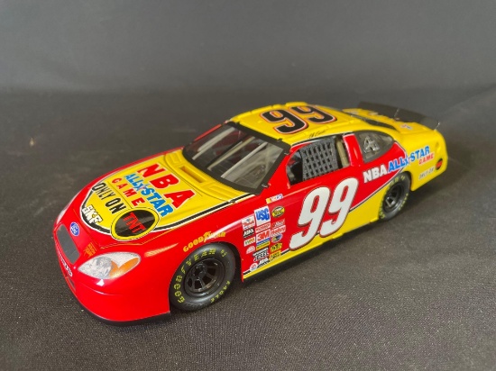 #99 Jeff Burton NBA All Star sponsored by TNT Die-cast Nascar toy