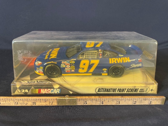 #97 Kurt Busch Hot Wheels Irwin Tools Die-cast Nascar toy