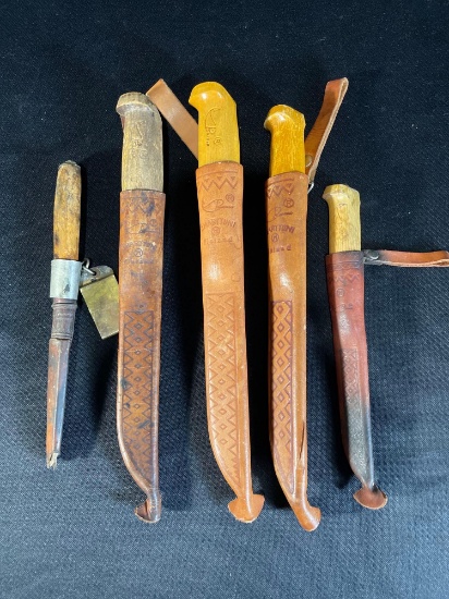 (4) Rapala fillet knives