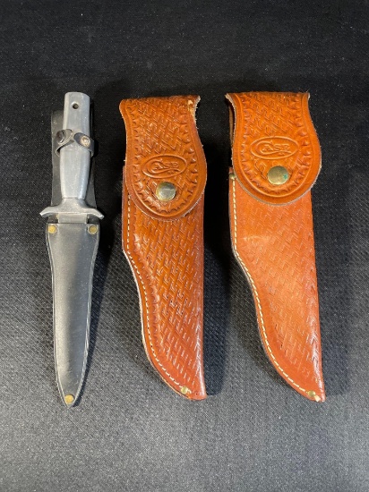 (2) 8" Case R503 SSP knives w/ sheaths