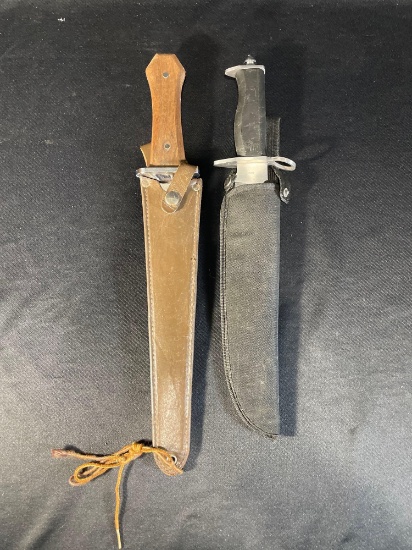 15" Jungle Master & 19" Carvel Hall "Arkansas Toothpick" kives