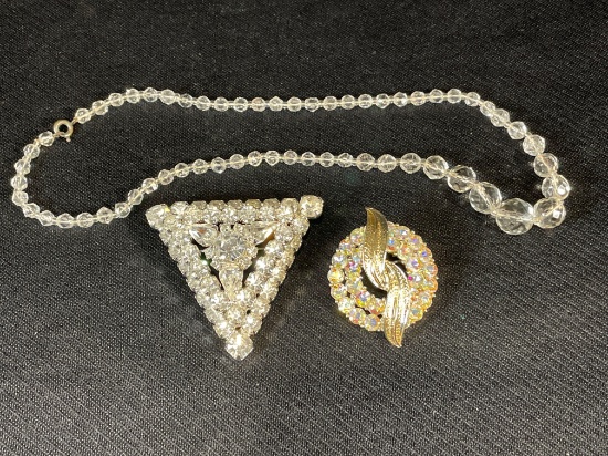 Costume Jewelry Broches & Necklace