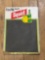 Tin Advertising Menu Board Sign 