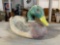 Mallard Papermache Duck Decoy D2 AT CO Lititz PA 14