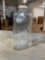 1920's Ribbed Glass Water Jar For Ice Box Refrigerator