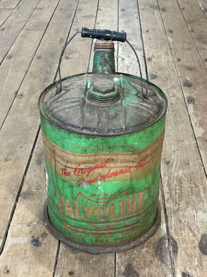 Valvoline 5-Gal Motor Oil Can
