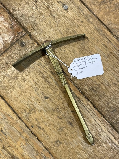 African Handmade Tuareg Sugar Bronze Hammer