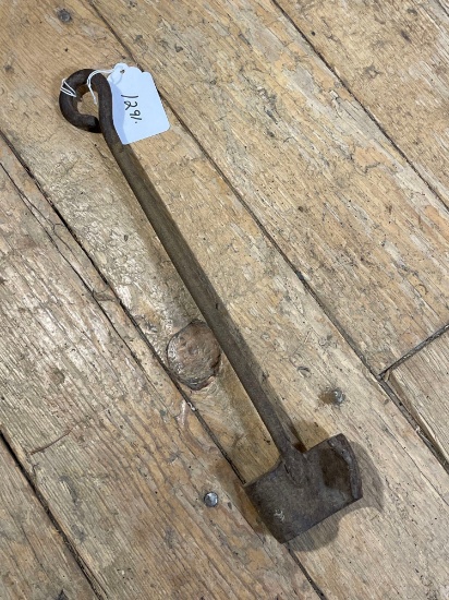 S-Cattle Branding Iron