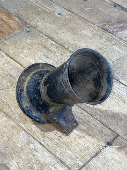 Car Horn w/ Great Patina, Untested, Ratrod Look